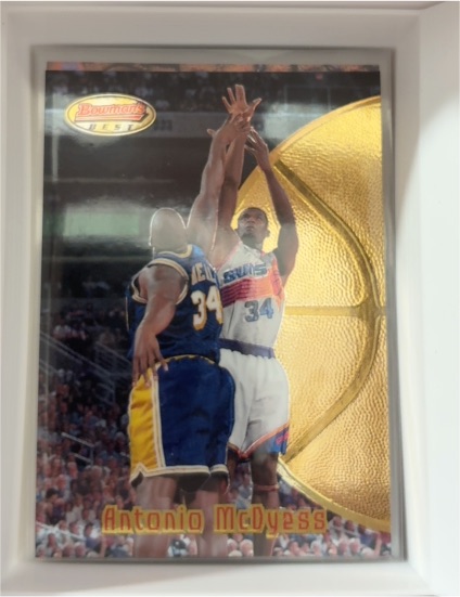 1997-98 Bowman's Best #23 Antonio McDyess — front