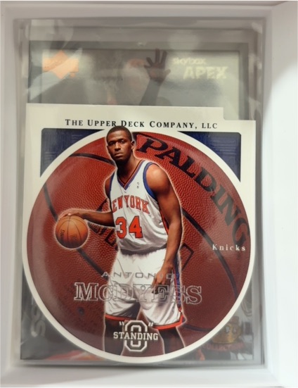 2003-04 Upper Deck Standing O Die-Cut/Embossed #55 Antonio McDyess — front