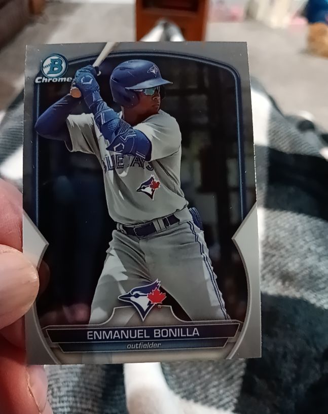 2023 Bowman Draft Chrome #BDC-195 Enmanuel Bonilla — front