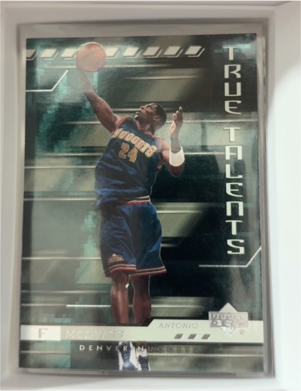 2000-01 Upper Deck #TT12 Antonio McDyess True Talents — front