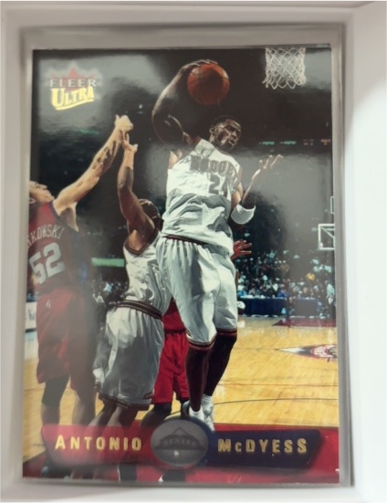 1995-96 Fleer Ultra #4 Antonio McDyess — front