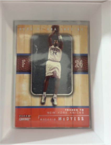 2002-03 Fleer Genuine #43 Antonio McDyess — front