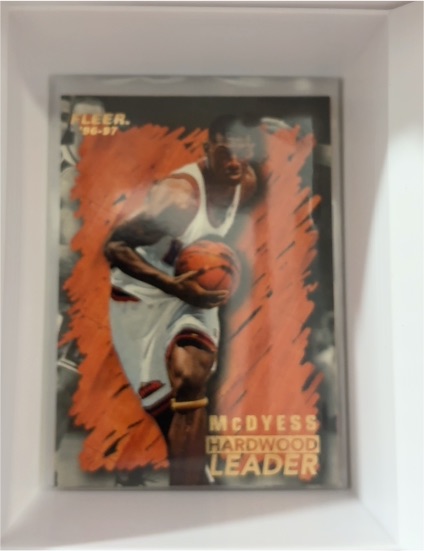 1996-97 Fleer Hardwood Leader #126 Antonio McDyess — front