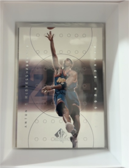 2000 SP Authentic #19 Antonio McDyess — front