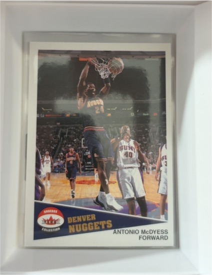 2001-02 Fleer Shoebox #63 Antonio McDyess — front