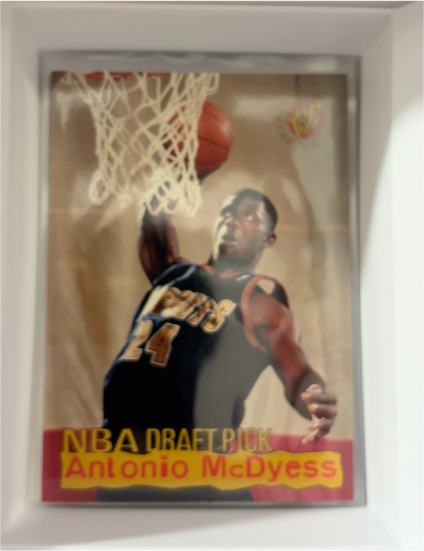 1995-96 Topps Stadium Club Draft Picks #2 Antonio McDyess — front