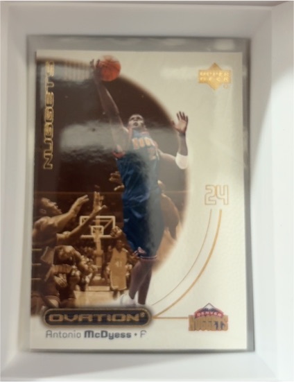 2000-01 Upper Deck Ovation #13 Antonio McDyess — front