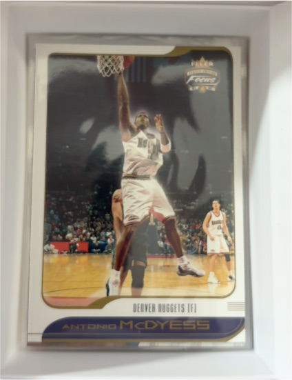 2001-02 Fleer Focus #43 Antonio McDyess Denver Nuggets — front