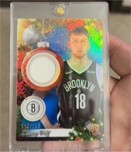 2025-26 Topps Holiday #PR-DO Danny Wolf — front