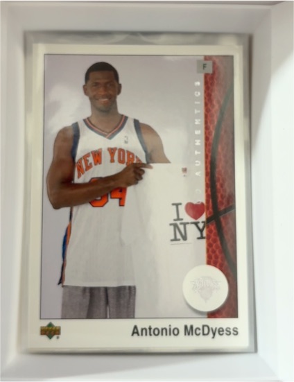 2002-03 Upper Deck Authentics #58 Antonio McDyess — front