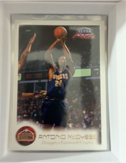 1999-00 Fleer Focus #67 Antonio McDyess — front