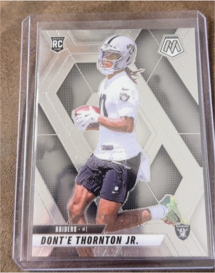2025 Panini Mosaic #369 Dont'e Thornton Jr. — front