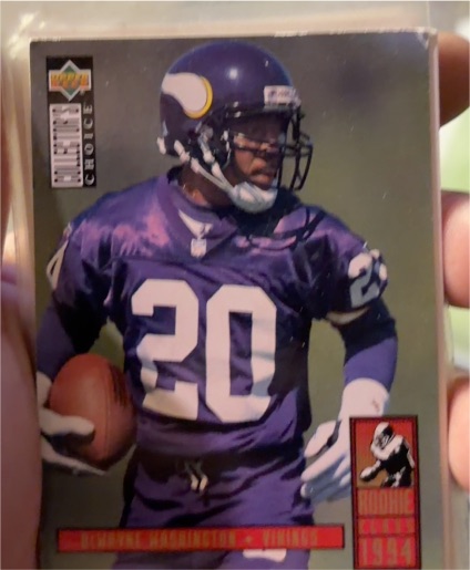 1994 Upper Deck Collector's Choice #4 DeWayne Washington — front