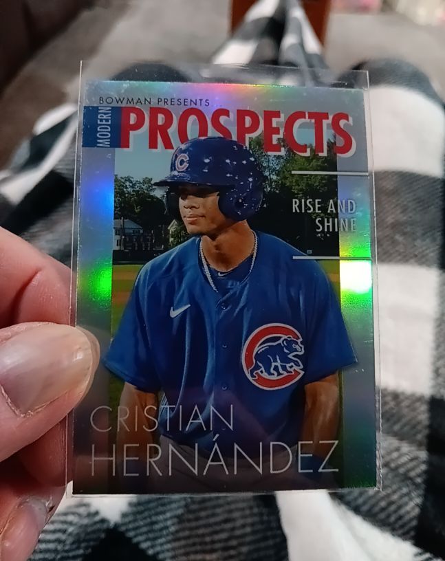 2023 Bowman Modern Prospects #MP-7 Cristian Hernandez — front