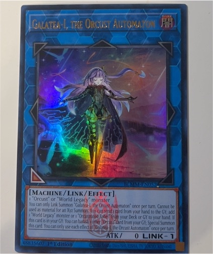 Galatea-i, the Orcust Automaton BLMM-EN052 Battles of Legend: Monster Mayhem — front