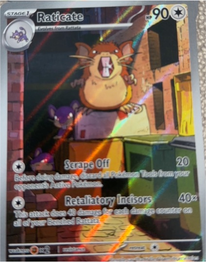 2026 Pokémon Perfect Order #099/088 Raticate — front