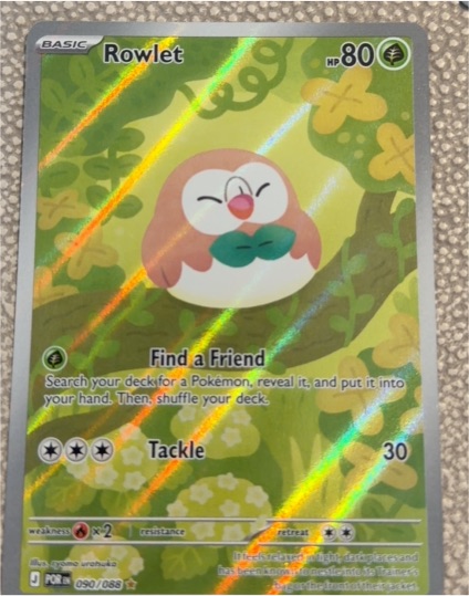 2023 Pokémon Perfect Order #090 Rowlet — front