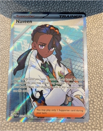 2023 Pokémon Perfect Order #112/088 Naveen — front