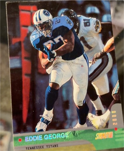 2000 Topps Stadium Club #40 Eddie George — front
