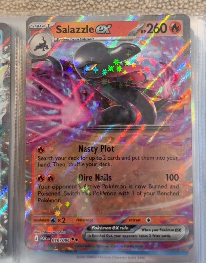 2016 Pokémon Perfect Order #016 Salazzle ex — front