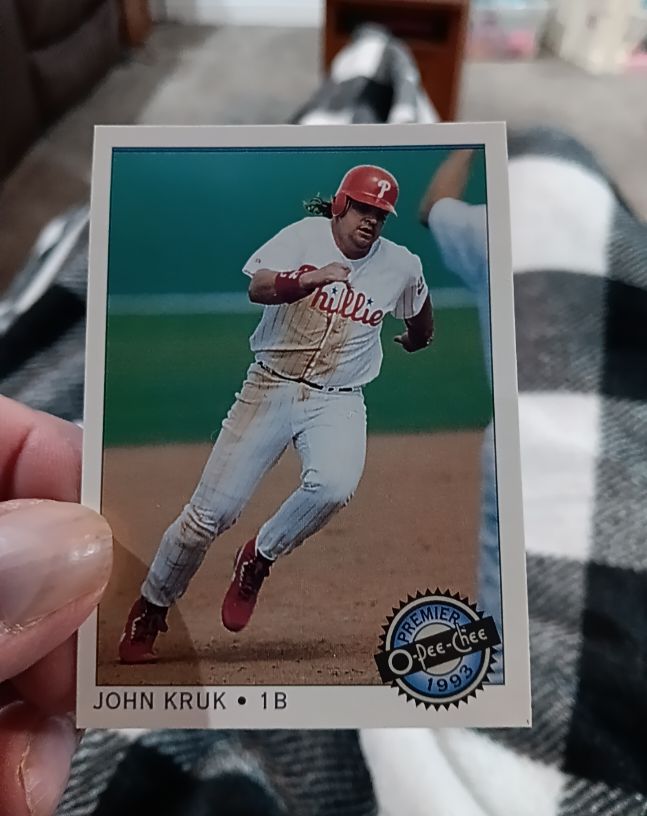 1993 O-Pee-Chee Premier #76 John Kruk — front