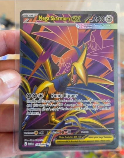 2022 Pokémon Perfect Order #106 Mega Skarmory EX — front