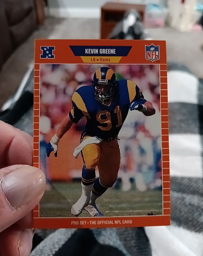1989 Pro Set #201 Kevin Greene — front
