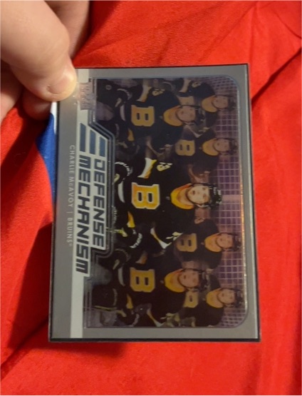 2022-23 Upper Deck #DM-20 Charlie McAvoy Defense Mechanism — front
