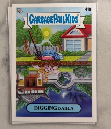 2024 Topps Garbage Pail Kids Kids at Play #41a Digging Darla — front