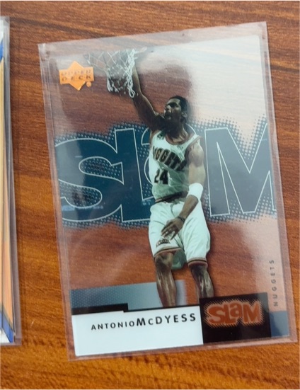 2000-01 Upper Deck Slam #14 Antonio McDyess — front