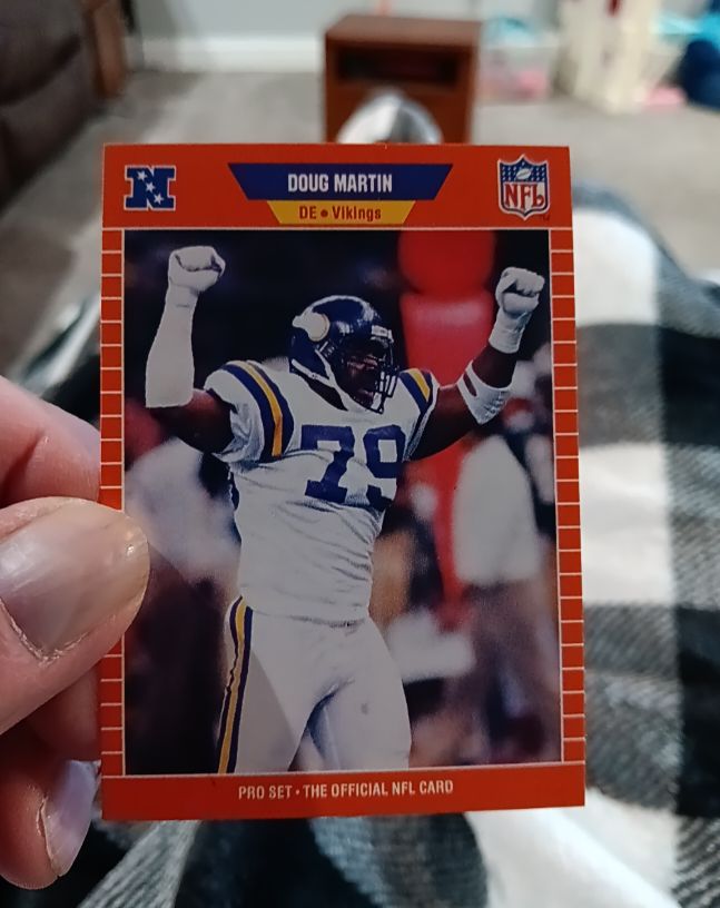1989 Pro Set #236 Doug Martin — front
