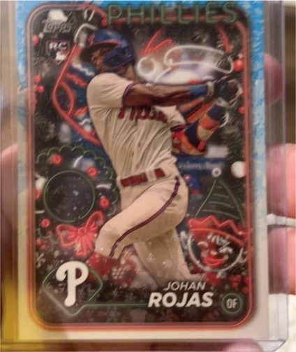 2024 Topps Holiday #H180 Johan Rojas — front