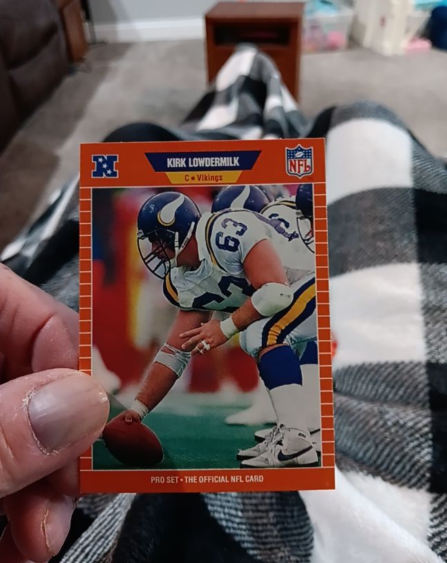 1989 Pro Set #234 Kirk Lowdermilk — front