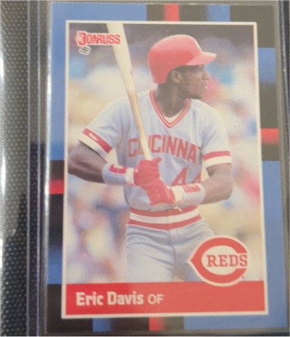 1988 Donruss #369 Eric Davis — front