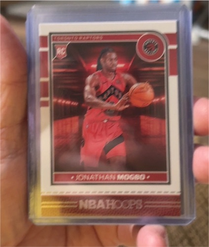 2024-25 Panini NBA Hoops #261 Jonathan Mogbo — front