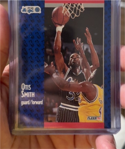 1991-92 Fleer #149 Otis Smith — front