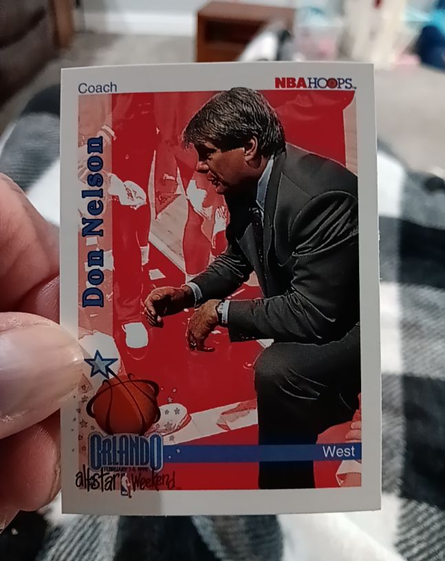 1992-93 NBA Hoops #319 Don Nelson — front