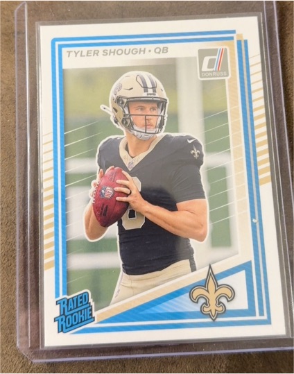 2025 Panini Donruss #304 Tyler Shough Rated Rookie — front
