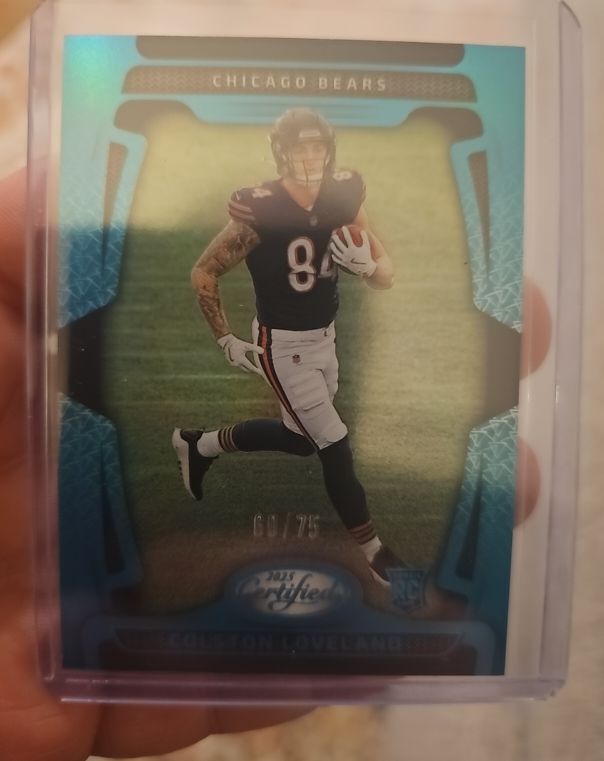 2025 Panini Certified #110 Colston Loveland — front