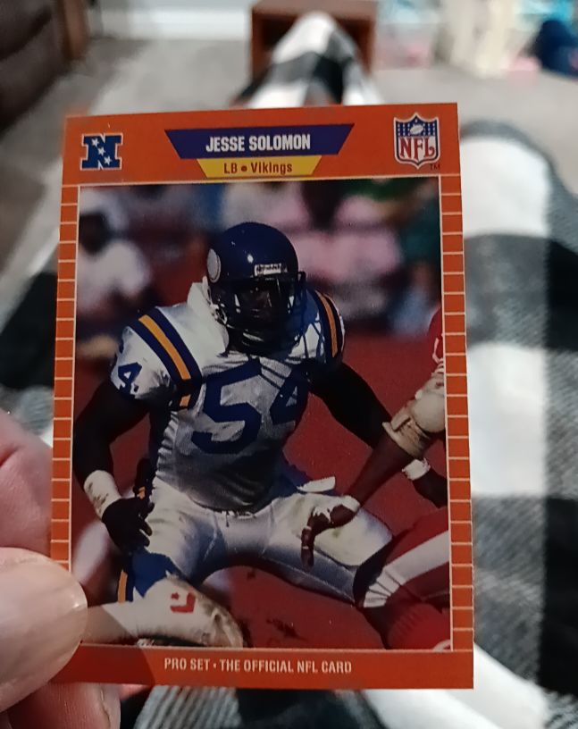 1989 Pro Set #239 Jesse Solomon — front