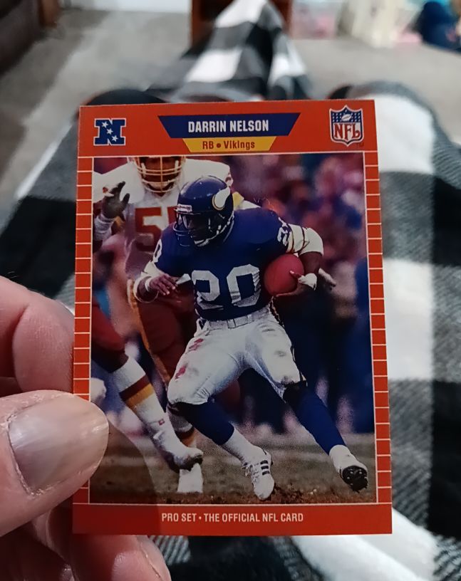1989 Pro Set #238 Darrin Nelson — front
