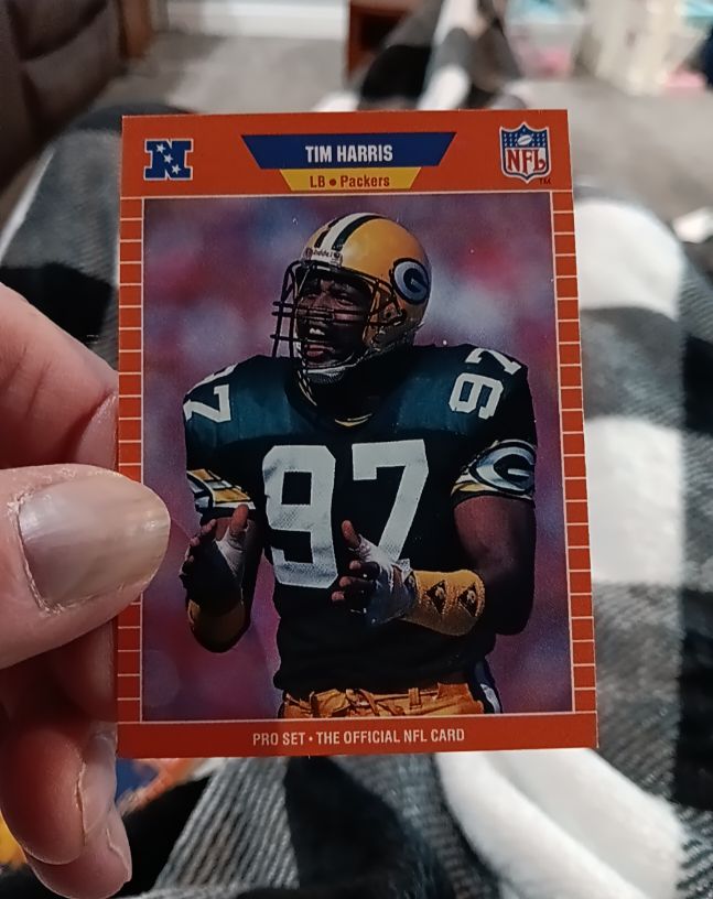 1989 Pro Set #131 Tim Harris — front