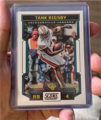 2023 Panini Score #324 Tank Bigsby Rookie Card Jacksonville Jaguars — front
