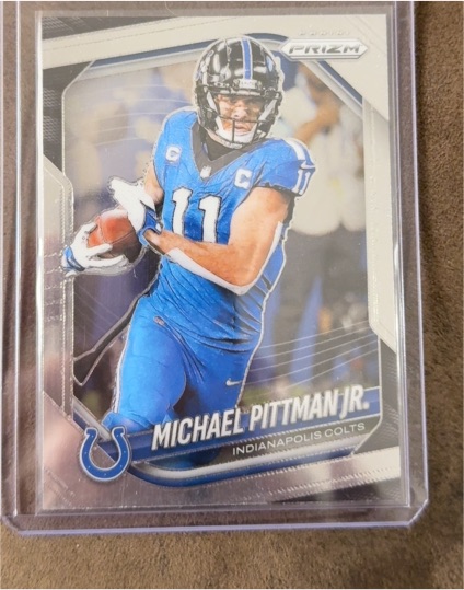 2025 Panini Prizm #23 Michael Pittman Jr. — front