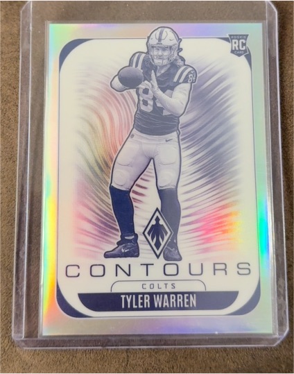 2025 Panini Phoenix Contours #14 Tyler Warren — front