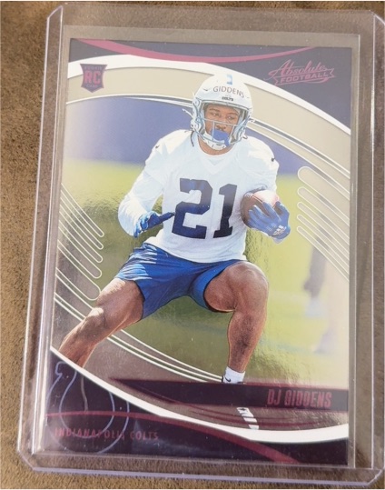2025 Panini Absolute #118 DJ Giddens — front