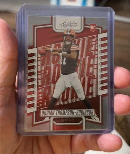 2023 Panini Absolute #140 Dorian Thompson-Robinson — front