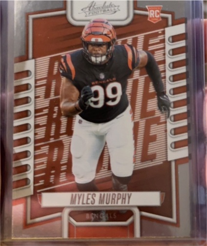 2023 Panini Absolute #159 Myles Murphy — front