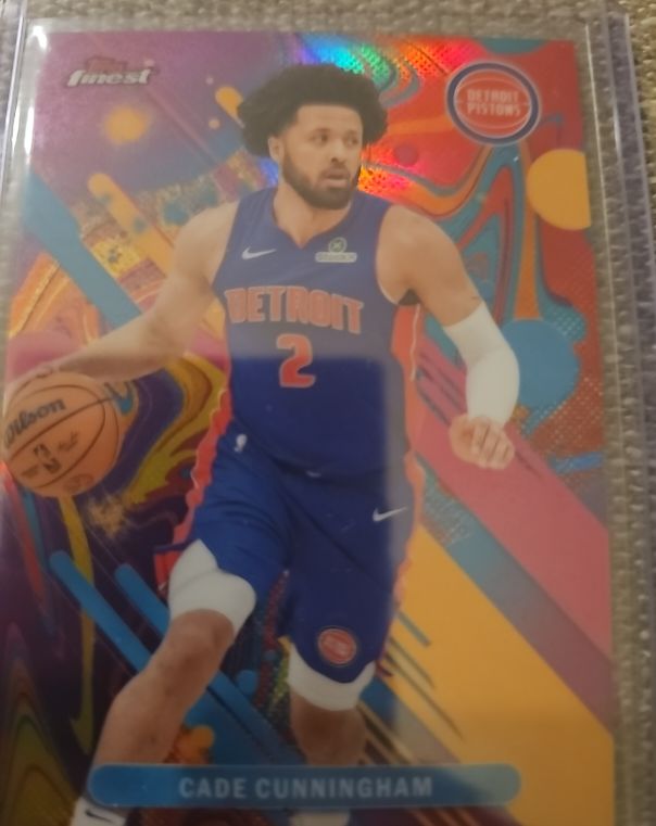 2025-26 Topps Finest #37 Cade Cunningham — front