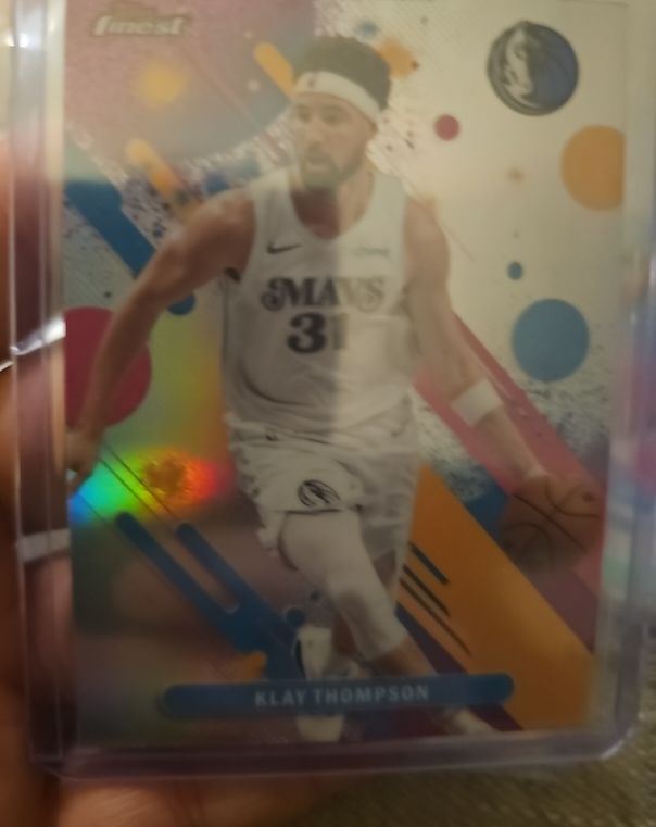 2025 Topps Finest #89 Klay Thompson — front